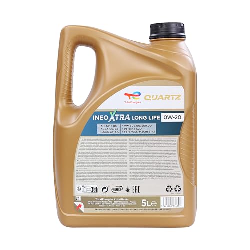 Aceite de motor TotalEnergies Ineo Xtra Long Life 0W-20 5 litros miniatura 6