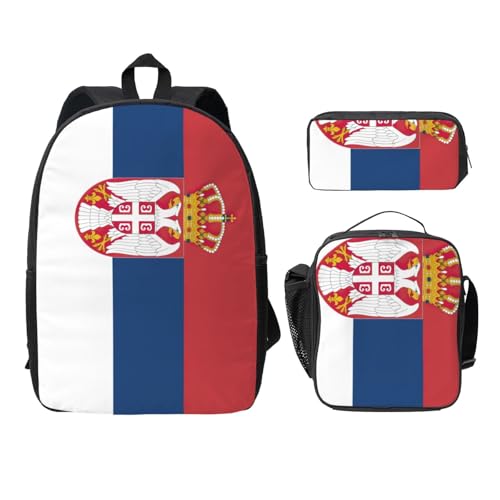 Sac à dos Serbie EdWal pour soulager le dos des élèves avec accessoires