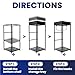 Police Gear Rack- Tactical Duty Gear Rack with 3 Hooks, 120Lbs Law Enforcement and Military Police Gear Stand - All Iron Frame Storage Rack for On-Duty Personnel - Police Gift