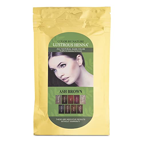 Polvo de Henna Ash Brown Color by Nature 100 gramos miniatura 1