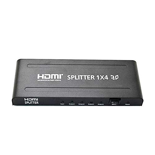 Splitter Hdmi Distribuidor 1x4 V 1.4 Full 3d 4k X 2k