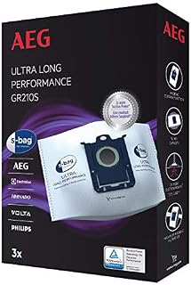 Aeg GR210S S-Bag Ultra Long Performance Vacuum Cleaner Bags,