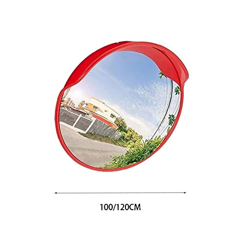 Miroir de sécurité convexe incassable de 100cm résistant aux intempéries - 3