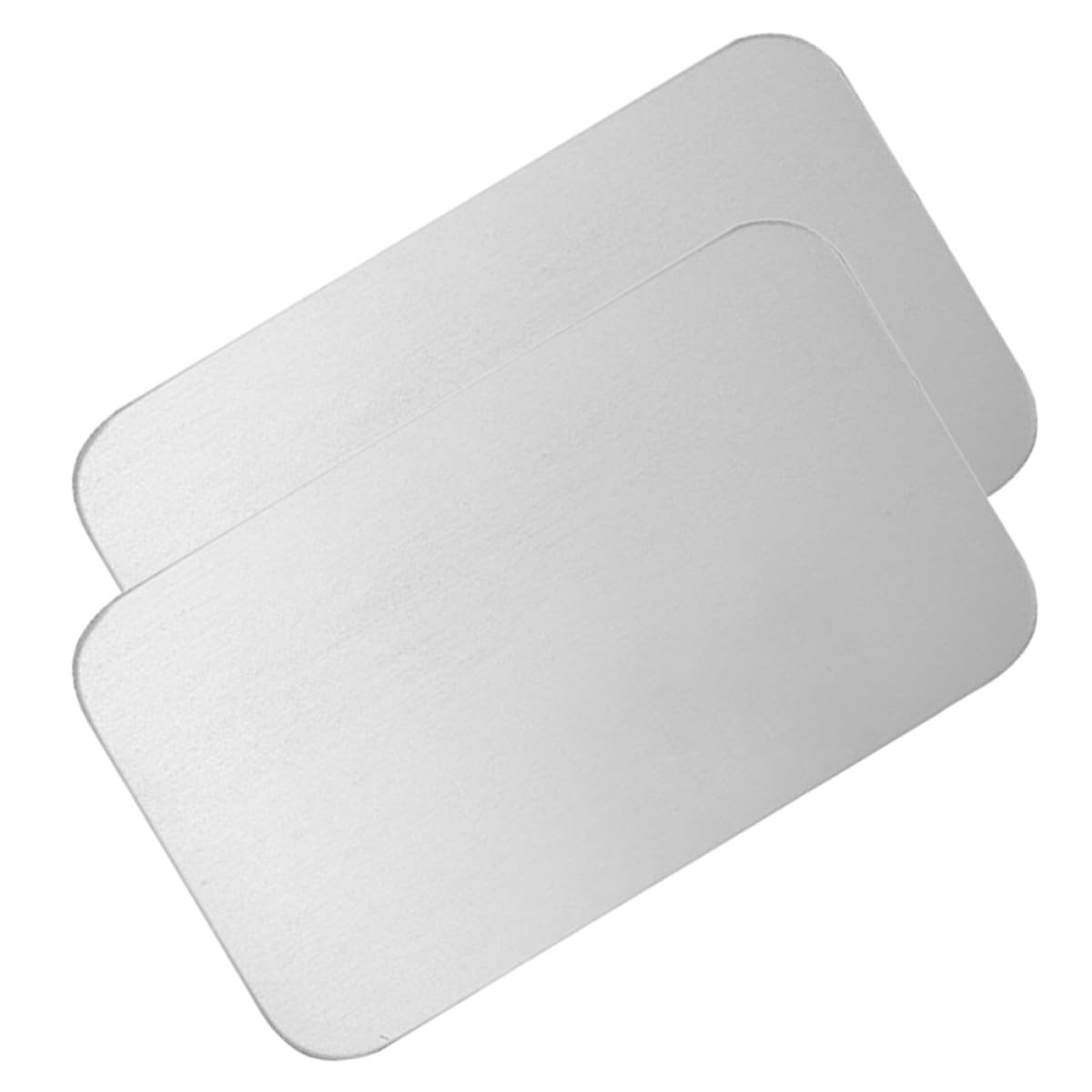 INOOMP Aluminium Kühlmatten Glatte Oberfläche Leicht zu Reinigen 2 Stück für Haustiere und Kaninchen für Sommer und Zuhause der Tiere