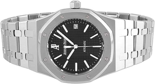 オーデマ・ピゲ AUDEMARS PIGUET ロイヤルオーク 15300ST.OO.1220ST.03 ブラック文字盤 腕時計 メンズ (W218597) [並行輸入品]