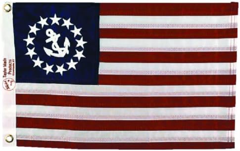 Taylor 16 X 24 Sewn Us Yacht Ensign 8124