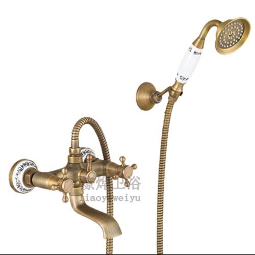 Douche en laiton mural CRODY anti calcaire pour remplacer un vieux mitigeur