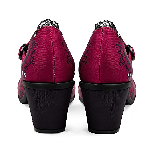 Hot Chocolate Design Chocolaticas Mid Heels Carmilla Women's Mary Jane Pump Multicoloured HCD 404