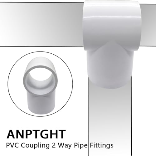 ANPTGHT 1" Slip Tee PVC Fitting Furniture Grade (Pack of 8) by ANPTGHT - Used condition - Image 4