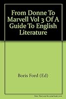 from donne to marvell vol 3 of a guide to English literature B003IIQ0BE Book Cover