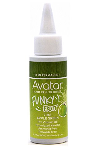 Avatar Funky Fruit Tinte Semi-permanente Verde Manzana 80 g miniatura 1