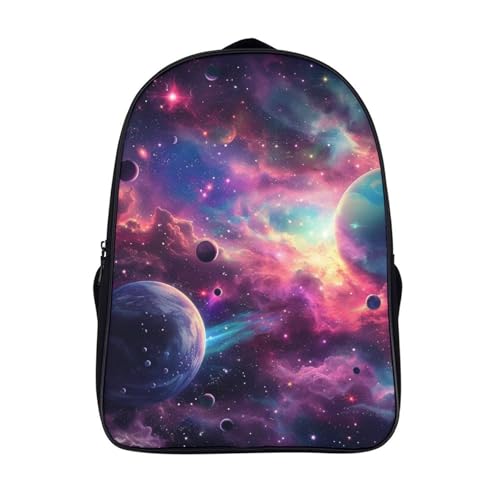 Mochila niña galaxias para el colegio y excursiones de fin de semana