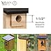 Nature's Way Bird Products CWH4 Cedar Bluebird Viewing House