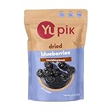 Yupik Dried Blueberries, 6.5 Oz, Gluten-Free, Kosher, Whole Berries, No Sulphites, Dried Fruits, Healthy Snacks, Source of Vitamin C