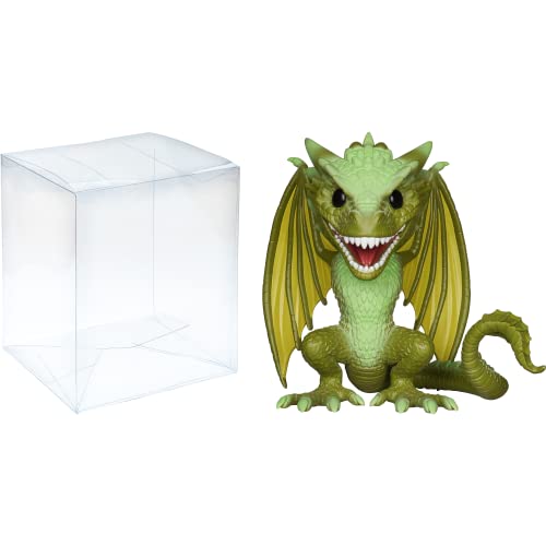 Rhaegal: P O P ! Vinyl Figurine Bundle With 1 Compatible Protector (047-04851 - B)