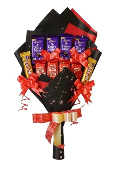 Butterfly Chocolate Gift Hamper with Dairy Milk, KitKat, and 5Star Bars, Valentine's Day Special, 8 Pieces-image-28