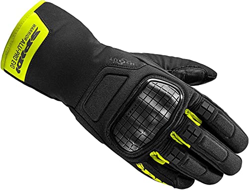 Alu-Pro Evo Motorrad Handschuhe - Schwarz Gelb - M - unisex