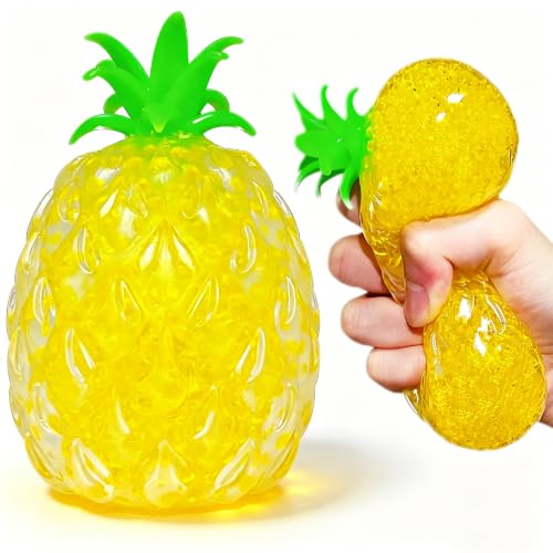 Pineapple Squishy Stress Balls (1 Pack) Fruit Stress Squishy Ball