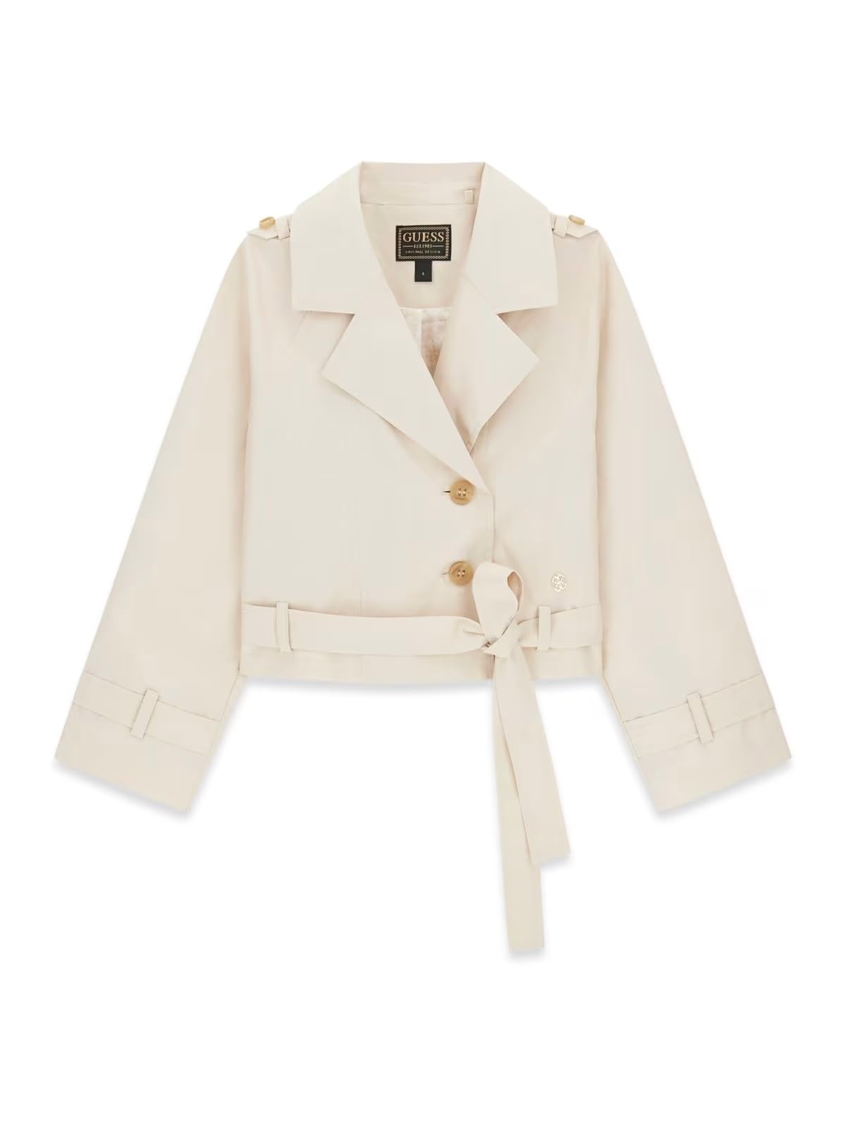 GUESS Giacca a vento per Bambine e ragazze Bege