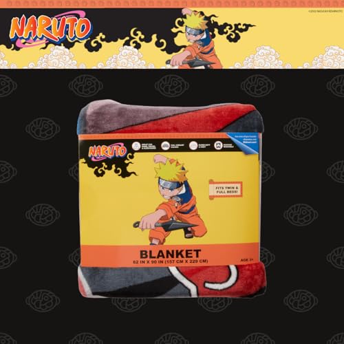 Franco AB3389 Naruto Anime Kids Bedding Super Soft Plush Throw Blanket thumb #5