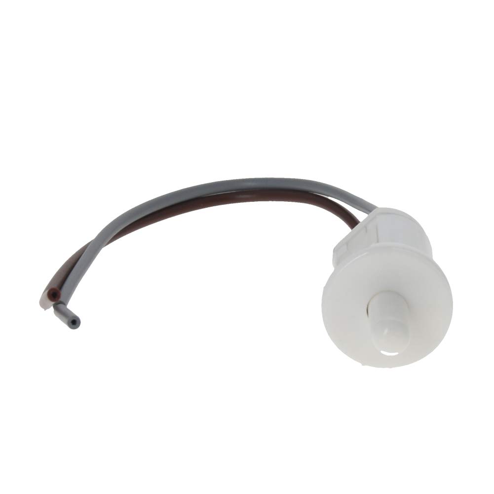 Fielect 3pcs Refrigerator Door Light Switch Momentary Fridge Switch Normally Closed AC 250V 1A with 30cm Cable