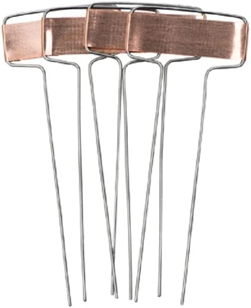 4 Pack 6" Inch Copper Plant Marker Labels (12)