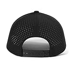 VOBOOM Men Quick Dry Baseball Cap Laser Cut Mesh Ball Curved Brim Snapback Hat - Image 4