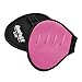 Pink Workout Gloves | Ladies -Womens | Genuine Cowhide Leather Grip | 4 Military Grade Neoprene Finger Loops | Pink