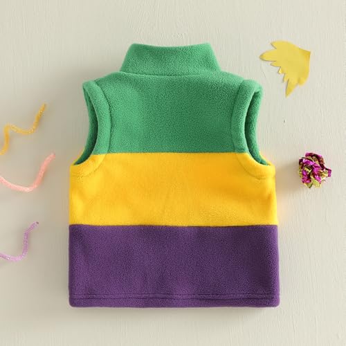 Image of Denim Vest Kids Girl Boy Fashion Coats Turn Dwon Collar Sleeveless Jackets Trendy Outwear