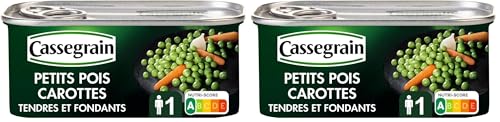 Petits Pois Carottes Tendres Et Fondants Cassegrain La Boîte De - vue 2