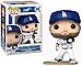 POP MLB: Dodgers - Freddie Freeman Funko Vinyl Figure (Bundled with Compatible Box Protector Case), Multicolor, 3.75 inches