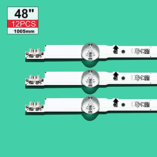 Retroiluminación LED Samsung 2014SVS48F de 12 tiras para modelo de 48" 5
