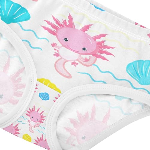 Cute Pink Axolotls Toddler Girls's Underwear 2T 202c12964