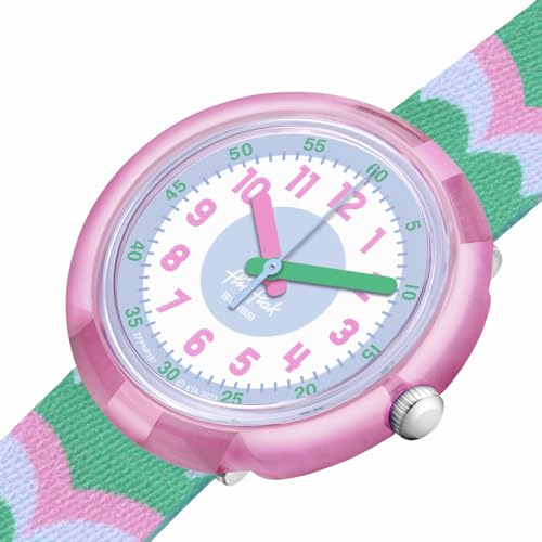 Flik Flak Girl Kids Watch Biosourced Quartz Waterproof Retro Scales3