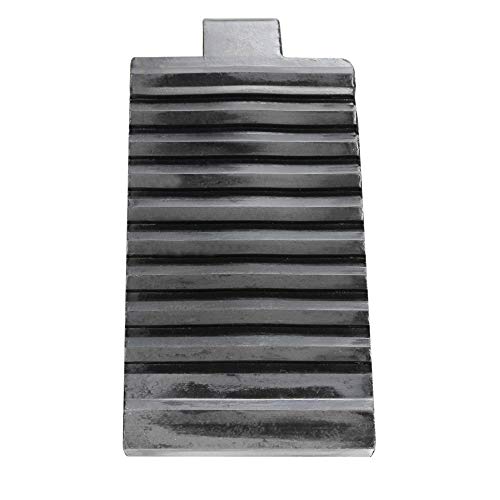 Extreme Max 5001.5772.2 Heavy-Duty Solid Rubber Wheel Chock With Handle - Value 2-Pack #TOP3