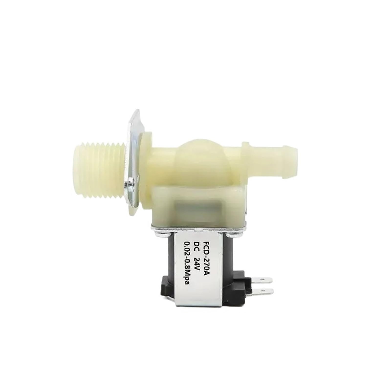 Válvula solenoide de rosca 3/4 con salida de 12mm y DC 12V para lavadora y lavavajillas