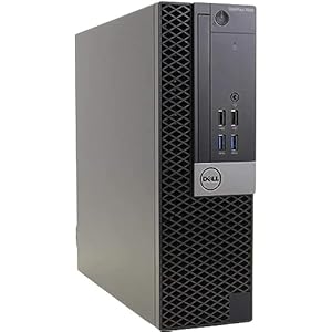 Dell OptiPlex 7040 Desktop Computer PC, Intel Core i7-6700 Processor up to 4.0 GHz, 16GB DDR4 RAM, 256GB M.2 NVMe SSD, Built-in Wi-Fi, Bluetooth, Windows 11 Pro – (Renewed)