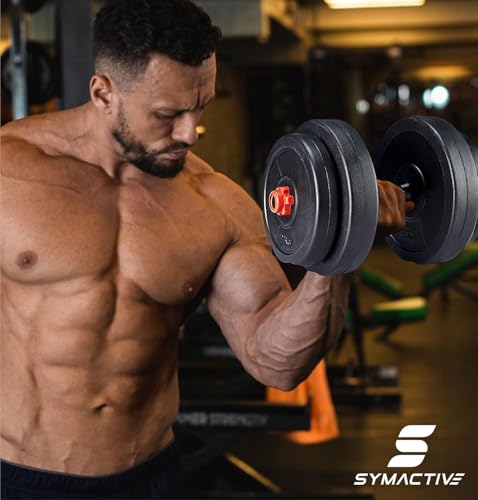 Amazon Symactive 20 Kg 3-in-1 Convertible Dumbbells - Image 8
