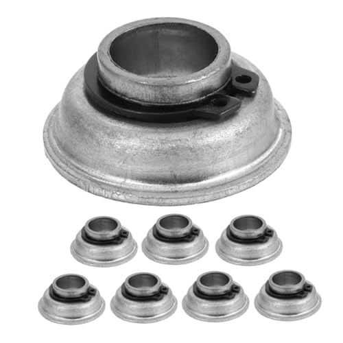 EXQUIMEUBLE 車椅子用 トホイールベアリング8個:フォークアセンブリベアリング、車椅子取り付け交換用アクセサリー、屋外用