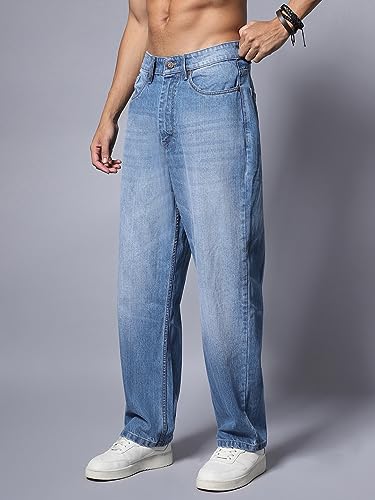Image of HIGH Star Men's Regular Fit Mid Rise Jeans