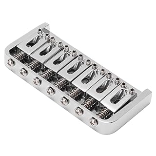 Remplacement du pont du cordier, pont fixe de guitare à 7 cordes Sensation confortable professionnelle polie à la main Facile à installer pour instrument à cordes - Les Beatles, Paul McCartney, John Lennon, RIngo Starr, George Harrison
