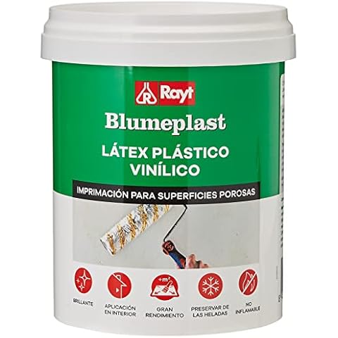 Rayt 156-09 Blumeplast M-10 Látex Plástico Sellador Superficies 1kg Cover
