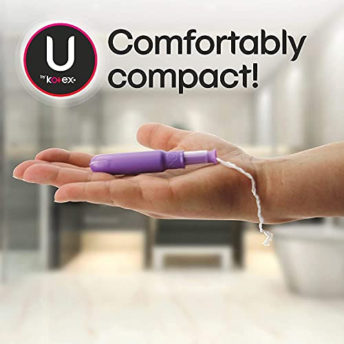 U By Kotex Click Compact Tampons, Regular, Unscented, 16 Count (Pack Of 3) #TOP2