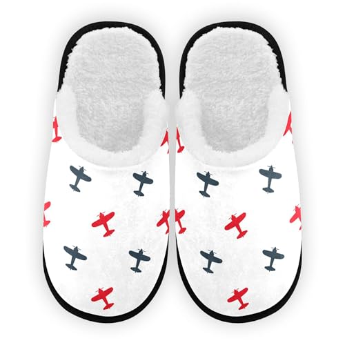 Umidedor Airplanes Planes Mens Slippers