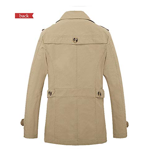 KINLOU Soprabito da Uomo - Elegante Giacca Casual