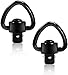 Braudel 1" Quick Detach D-Loop Sling Swivel Set, Heavy Duty QD Sling Swivels with Push Button, 2 Pcs