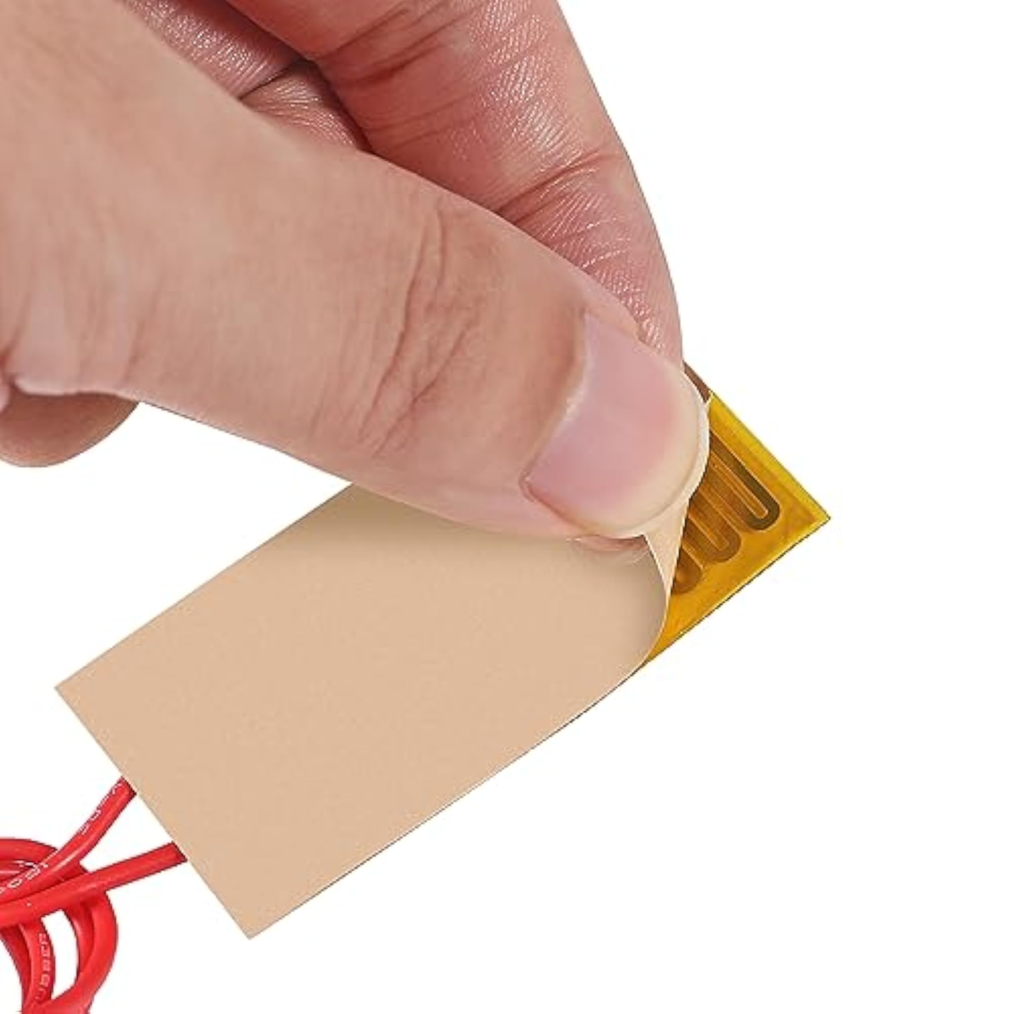10pcs Foil Heating Plate Adhesive Pads, 25mm x 50mm