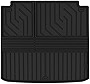 Powerty Compatible with Cargo Liner Toyota Highlander 2023 2022 2021 2020 Trunk Mat All Weather TPE Upgrade Material (Fits 5-Seats and 7-Seats Models)