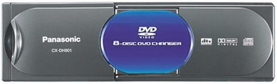 Panasonic Car Audio CX-DH801U 8-Disc DVD and CD Changer for use