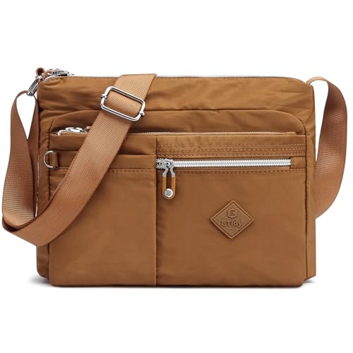 ETidy Medium Crossbody Bag For Women Waterproof Lightweight Casual Shoulder